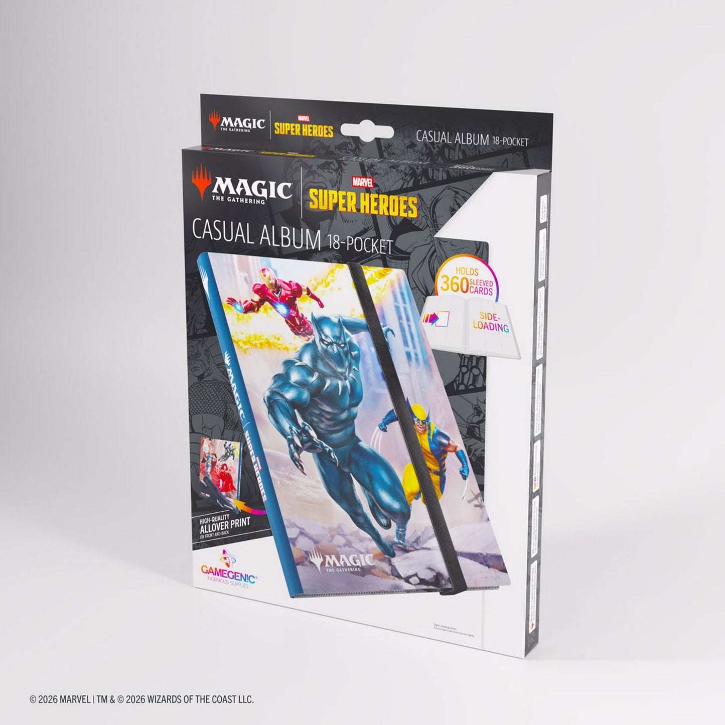Gamegenic: Magic the Gathering | Marvel Super Heroes Casual Album 18-Pocket (Marvel Super Heroes)