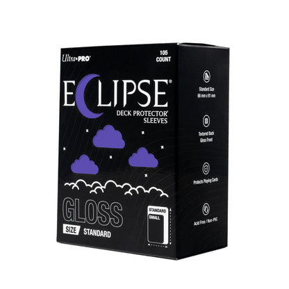 Ultra Pro: Eclipse Standard-Size Gloss Sleeves 105ct (Royal Purple)