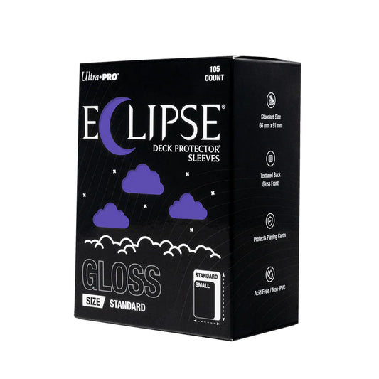 Ultra Pro: Eclipse Standard-Size Gloss Sleeves 105ct (Royal Purple)