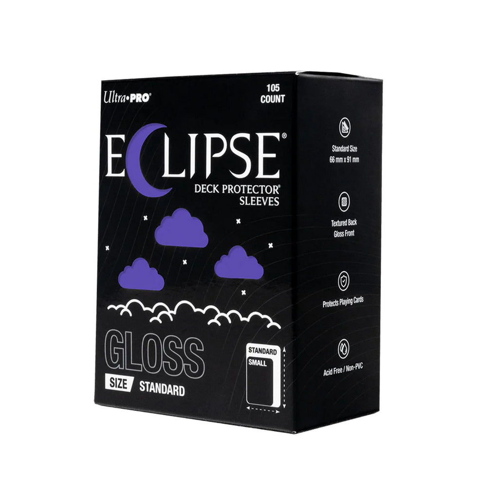 Ultra Pro: Eclipse Standard-Size Gloss Sleeves 105ct (Royal Purple)