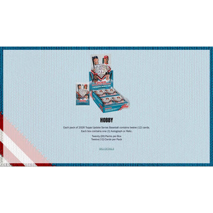 2026 Topps Update Series Baseball Hobby Box