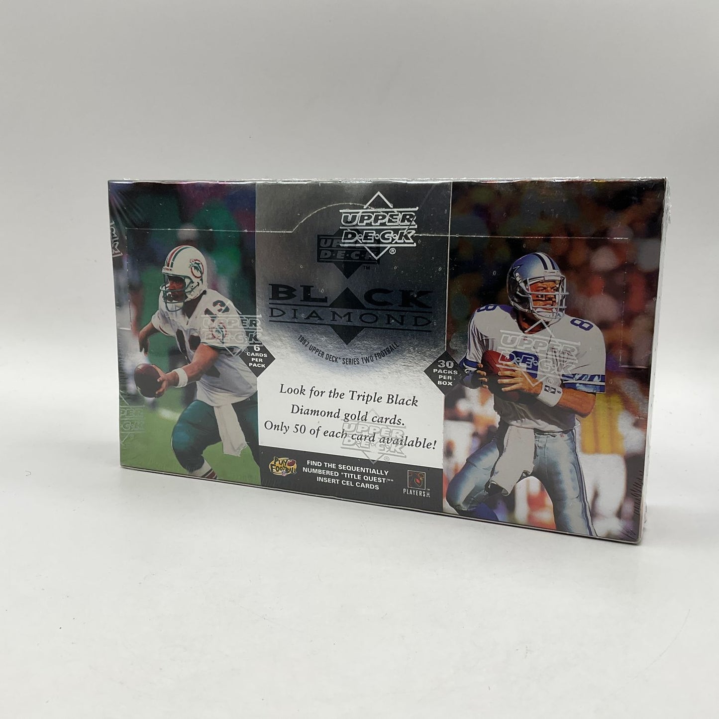 1997 Upper Deck Black Diamond Football Hobby Box