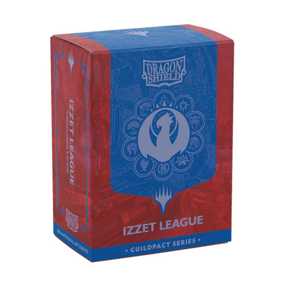 Dragon Shield: Guildpact Series - Matte Dual Art Standard Sleeves 100ct (Izzet League)
