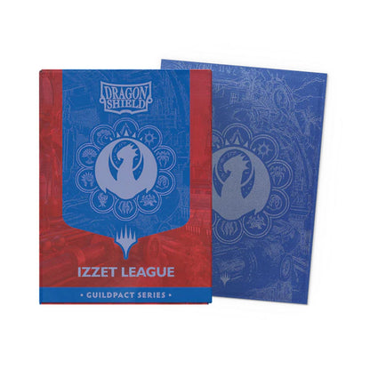 Dragon Shield: Guildpact Series - Matte Dual Art Standard Sleeves 100ct (Izzet League)