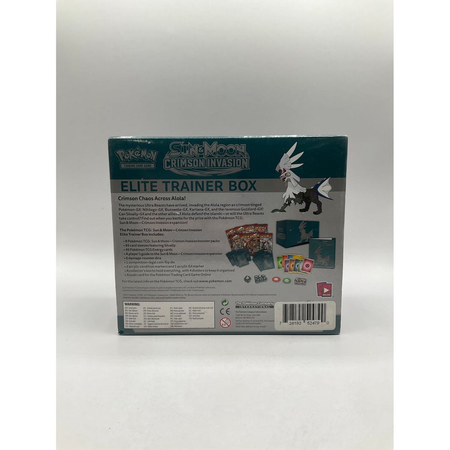 Pokemon: Crimson Invasion Elite Trainer Box #1 *See Pictures for Details*