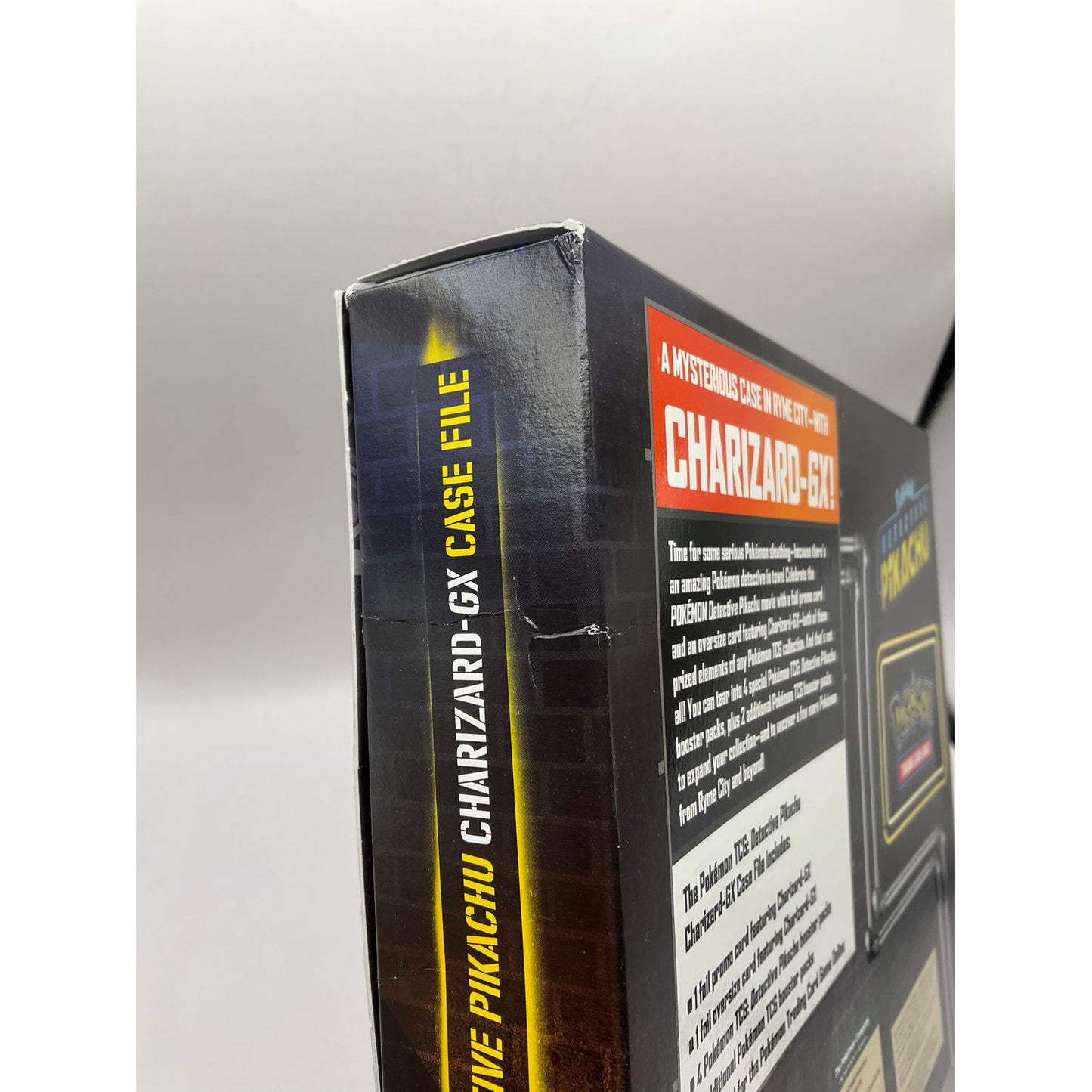 Pokemon: Detective Pikachu Charizard GX Case File #1 *See Pictures for Condition*