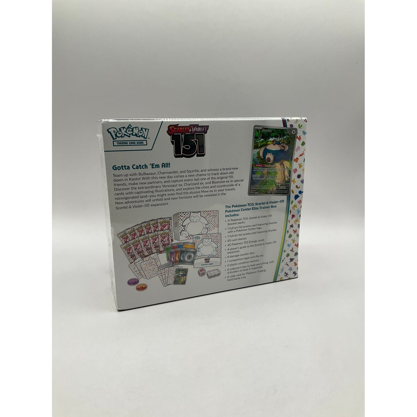 Pokemon: Scarlet & Violet 151 Elite Trainer Box Pokemon Center Exclusive #1 *See Pictures for Condition*