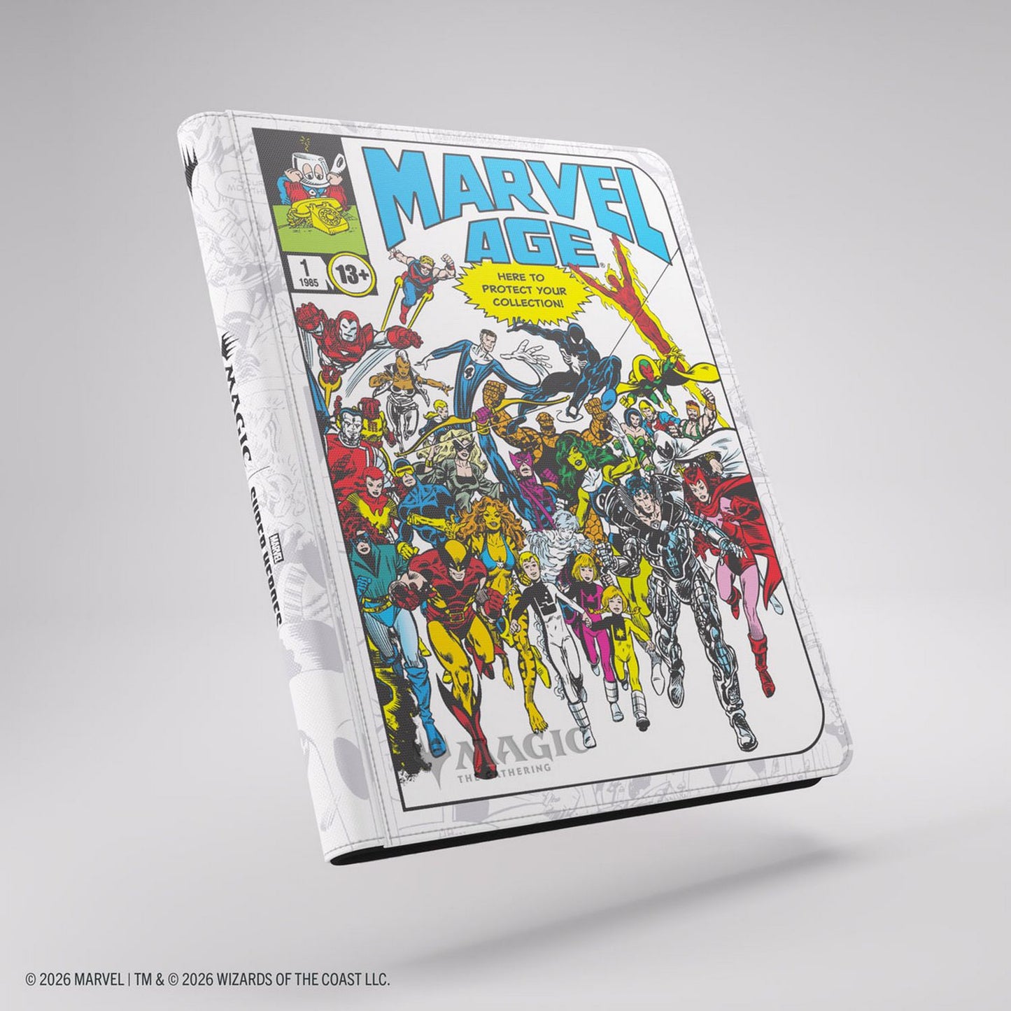 Gamegenic: Magic the Gathering | Marvel Super Heroes Zip-Up Album 18-Pocket (Marvel Age)