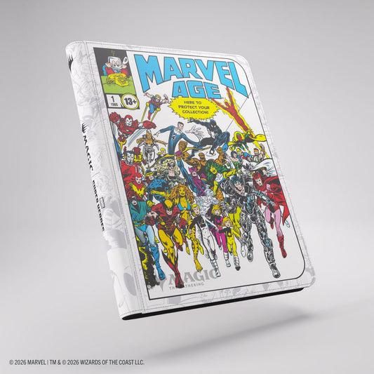 Gamegenic: Magic the Gathering | Marvel Super Heroes Zip-Up Album 18-Pocket (Marvel Age)