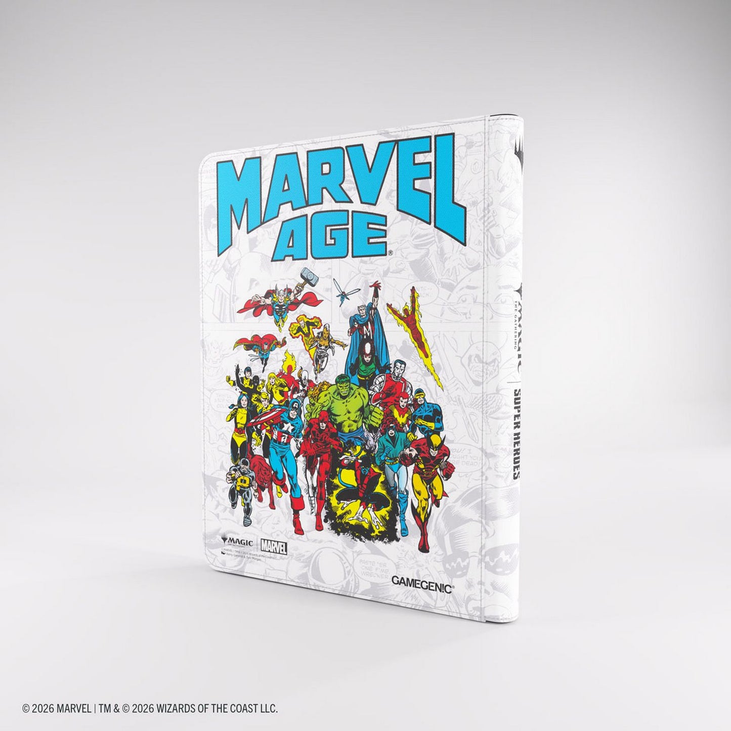 Gamegenic: Magic the Gathering | Marvel Super Heroes Zip-Up Album 18-Pocket (Marvel Age)