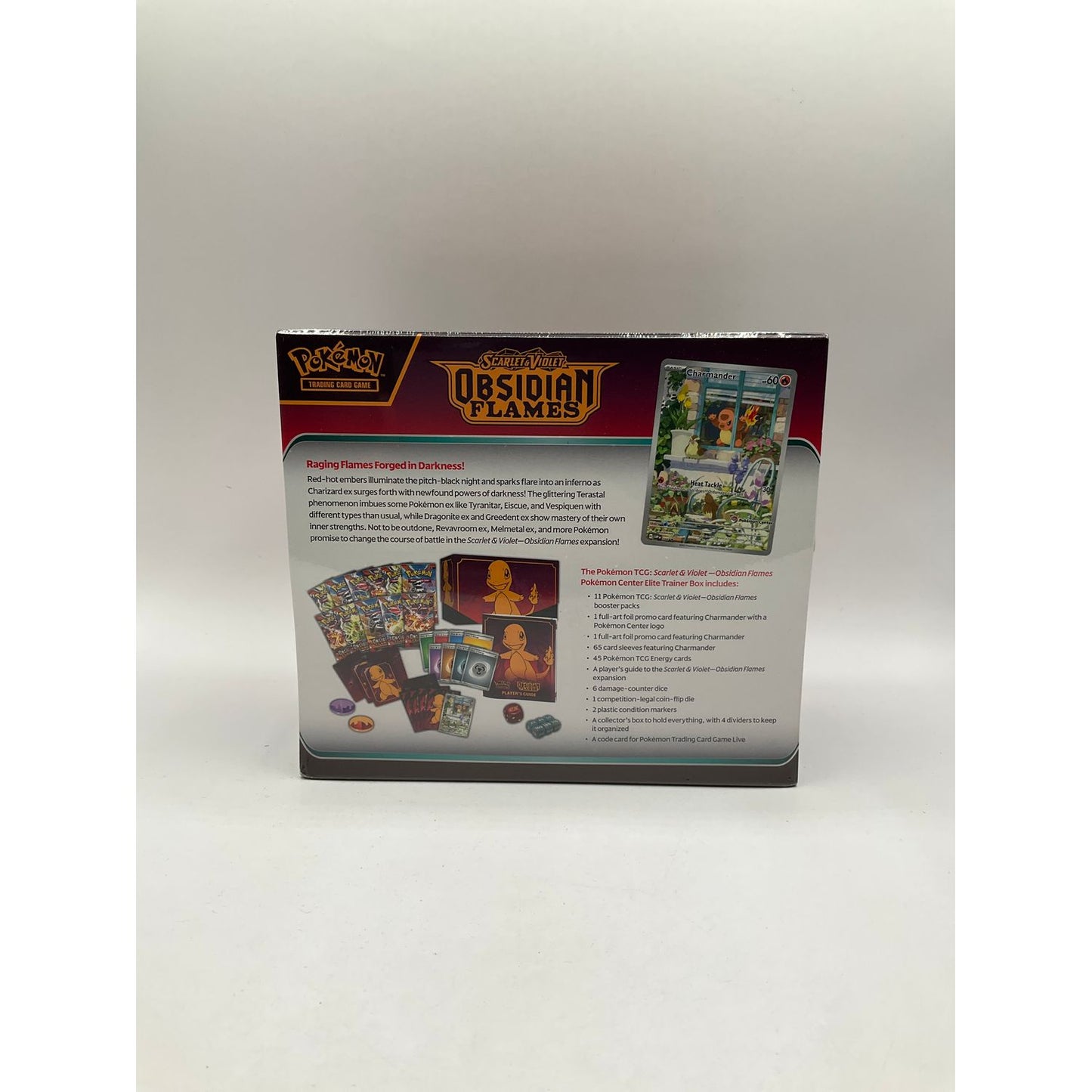 Pokemon: Scarlet & Violet Obsidian Flames Pokemon Center Elite Trainer Box #2 *See Pictures for Details*