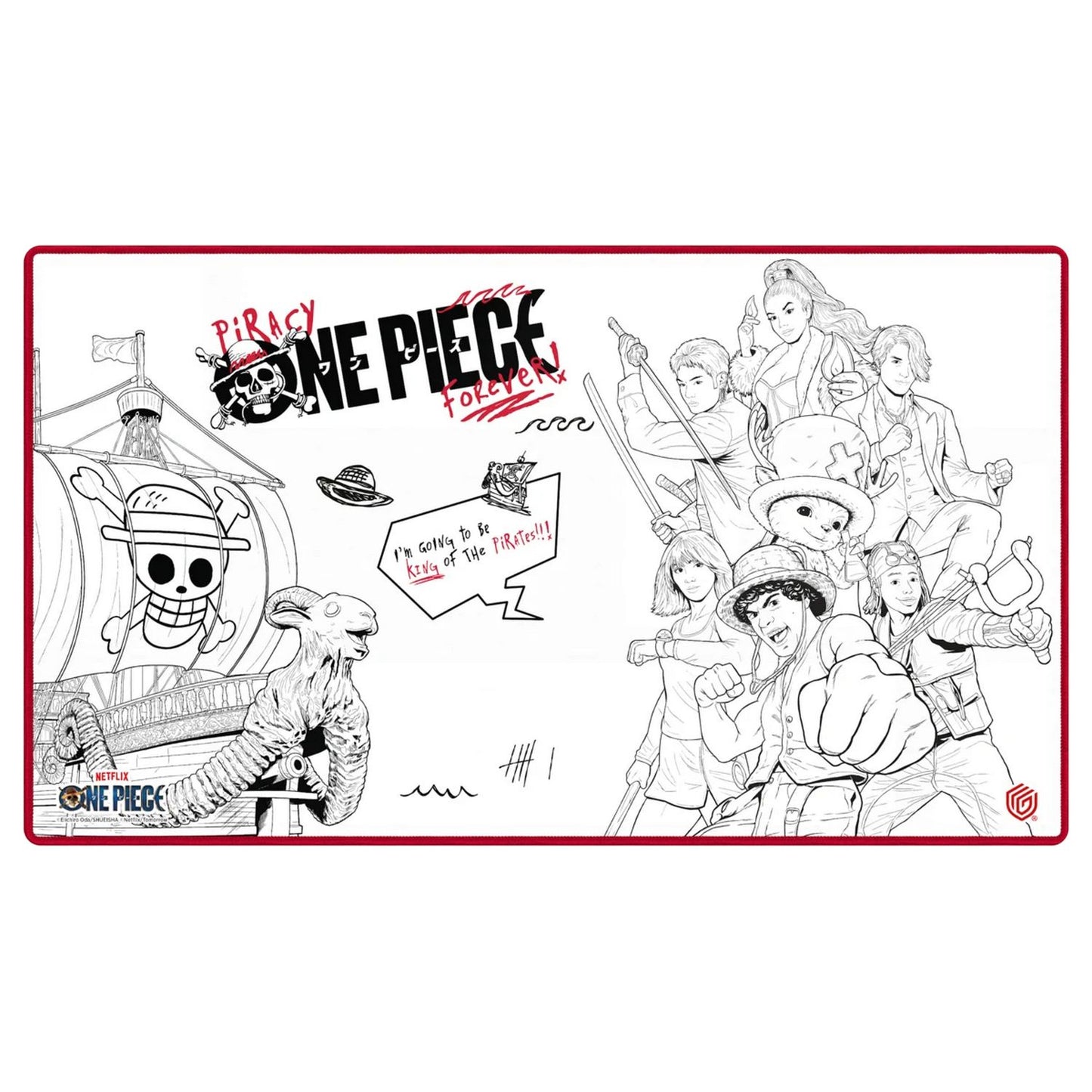 Ultimate Guard: Netflix One Piece Playmat (Sketch)