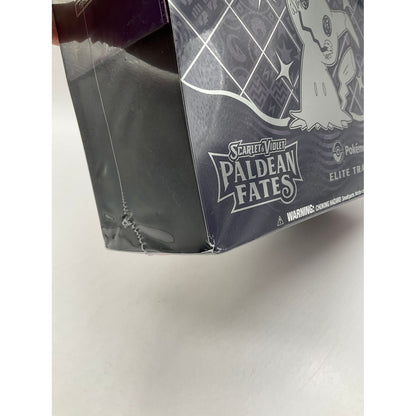 Pokemon: Scarlet & Violet Paldean Fates Pokemon Center Elite Trainer Box #1 *See Pictures for Condition*