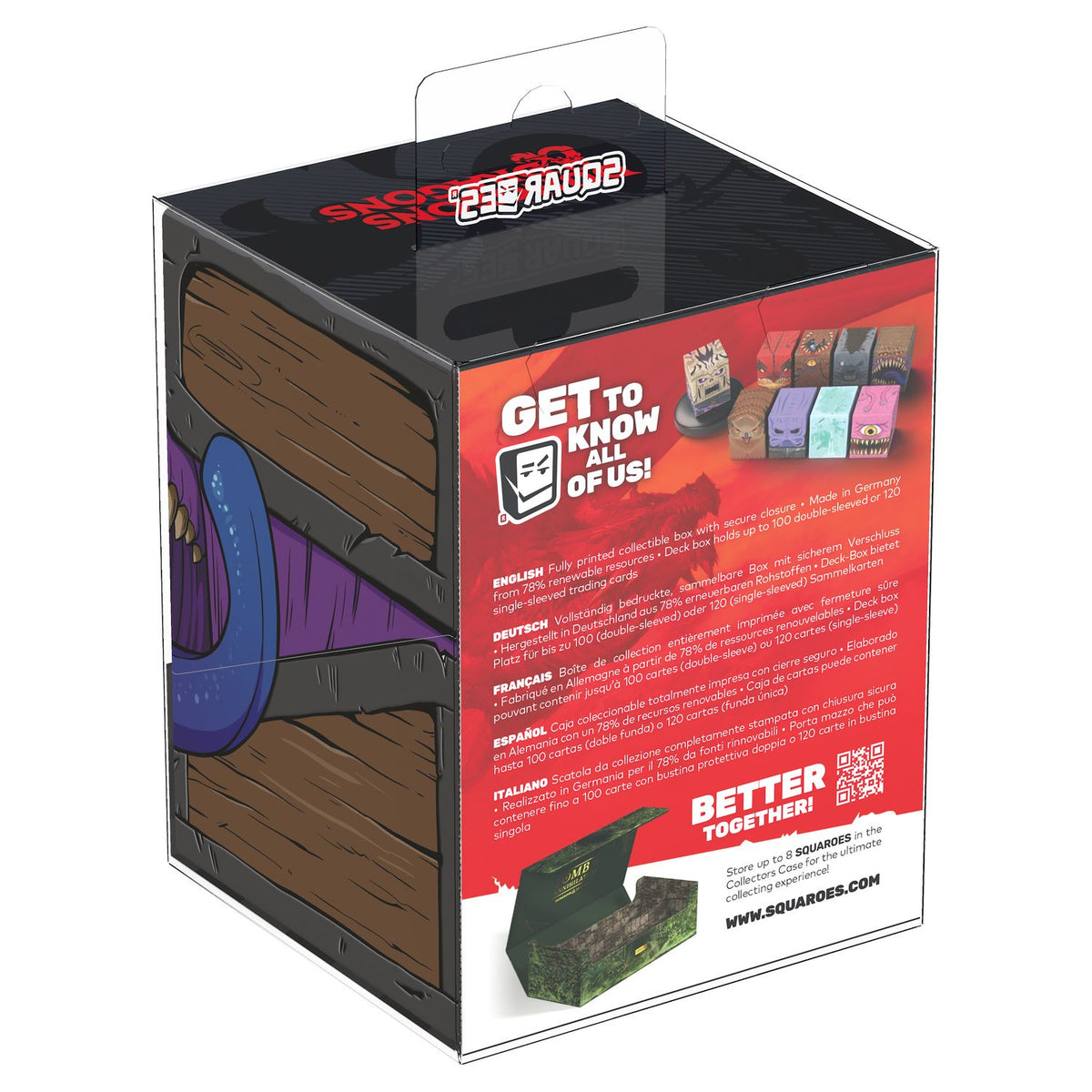 Ultimate Guard: Squaroes 100+ Dungeons & Dragons (Mimic)