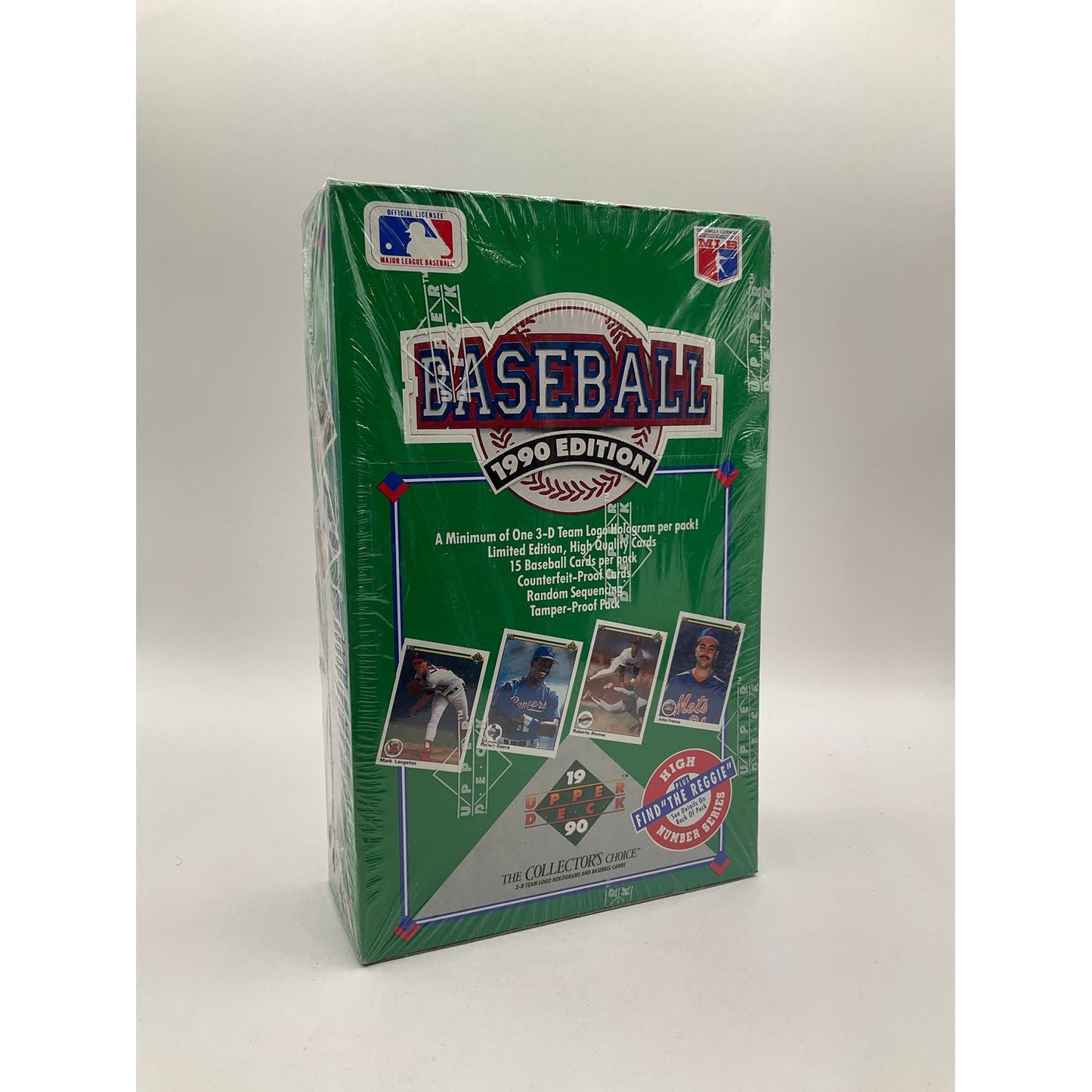 1990 Upper Deck High Series Baseball Hobby Box