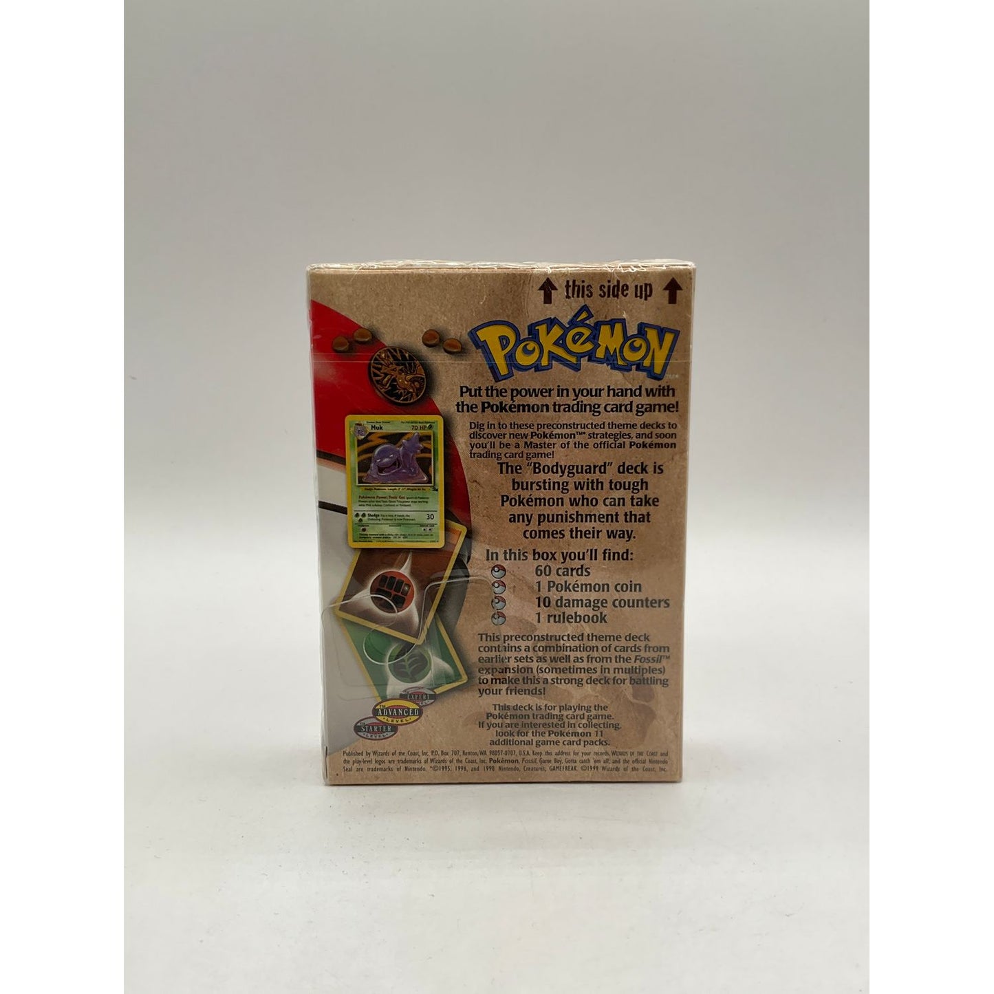 Pokemon: Fossil BodyGuard Theme Deck #1 *See Pictures for Details*