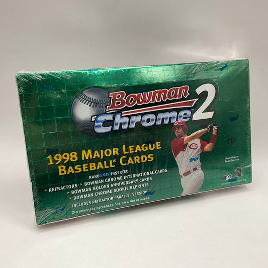 1998 Bowman Chrome Series 2 Baseball Hobby Box
