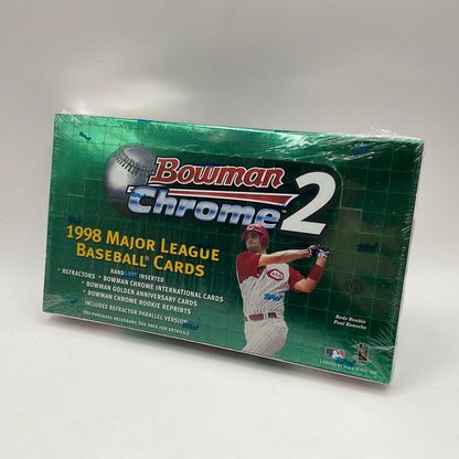 1998 Bowman Chrome Series 2 Baseball Hobby Box