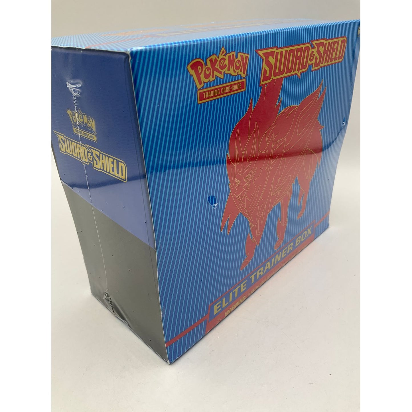 Pokemon: Sword & Shield Base Set Elite Trainer Box [Zamazenta] #1 *See Pictures for Condition*