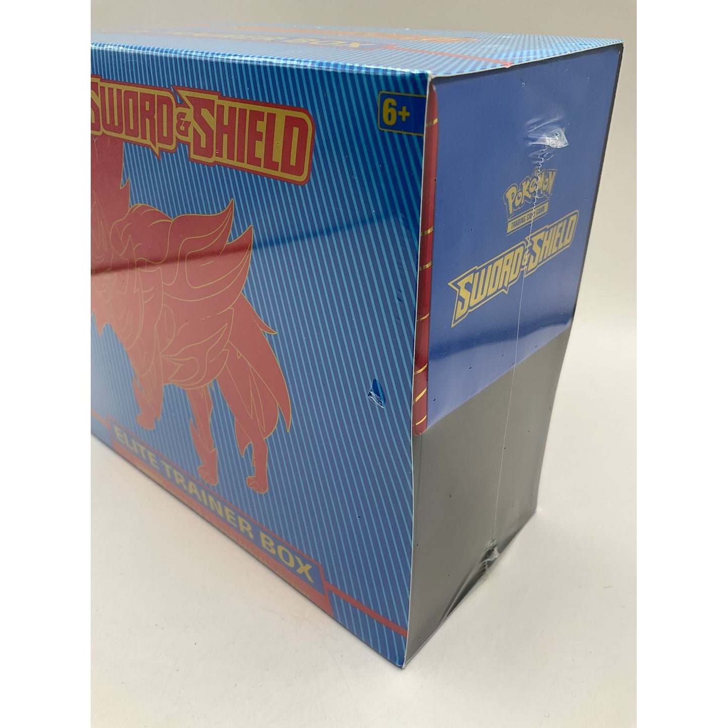 Pokemon: Sword & Shield Base Set Elite Trainer Box [Zamazenta] #1 *See Pictures for Condition*