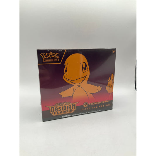 Pokemon: Scarlet & Violet Obsidian Flames Pokemon Center Elite Trainer Box #1 *See Pictures for Condition*