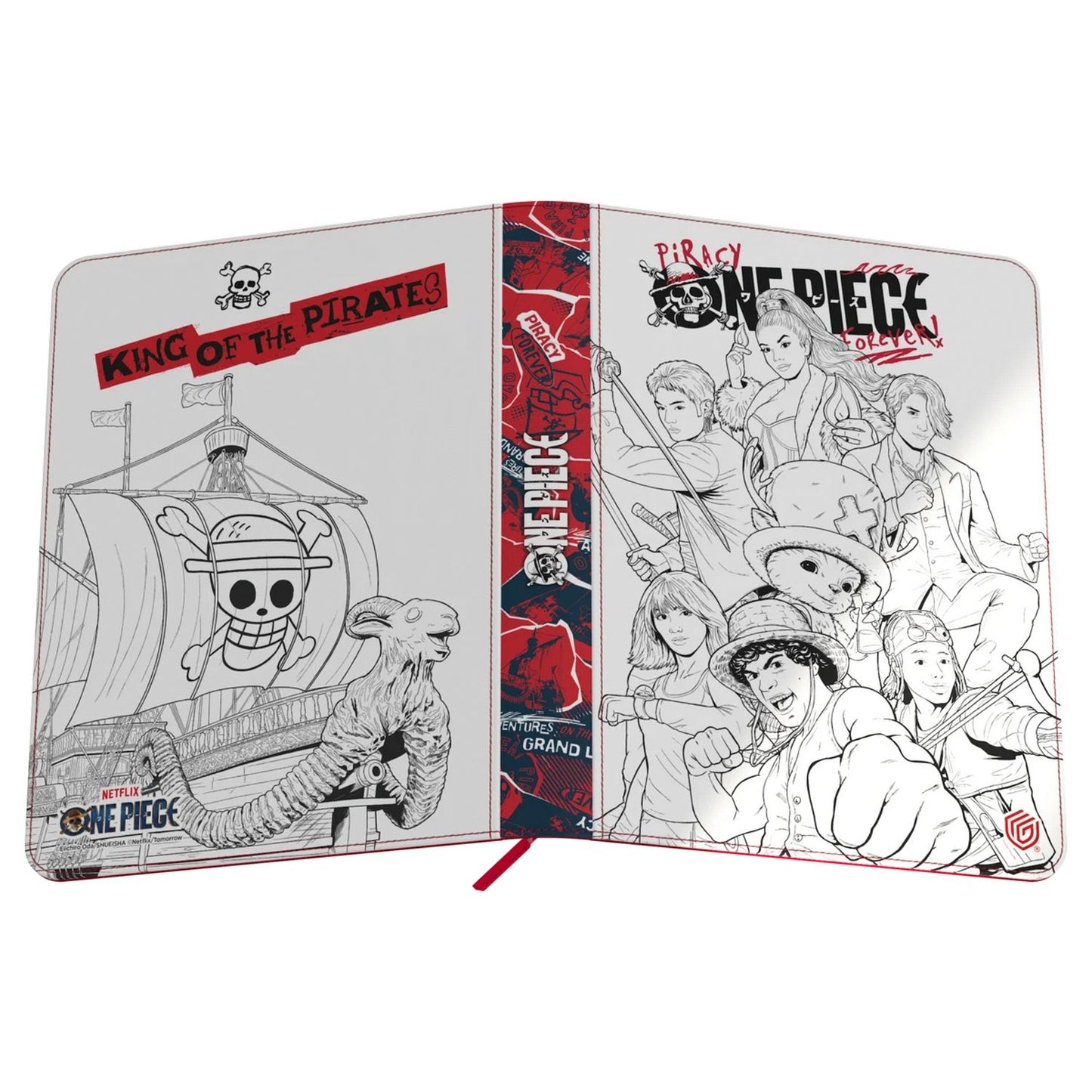 Ultimate Guard: Netflix One Piece Zipfolio 360 Xenoskin (Sketch)