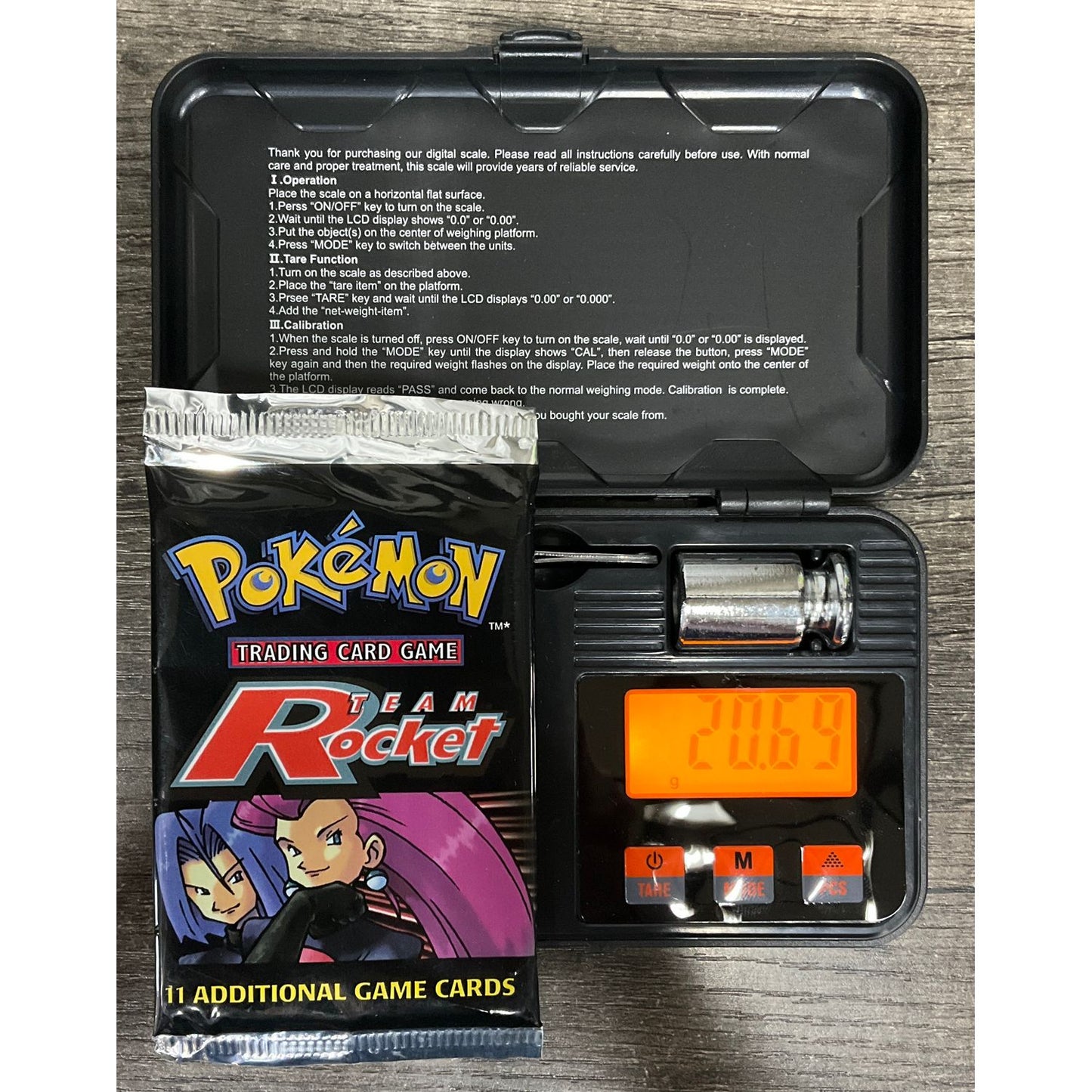 Pokemon Team Rocket Unlimited Booster Pack #1 *See Pictures for Details*