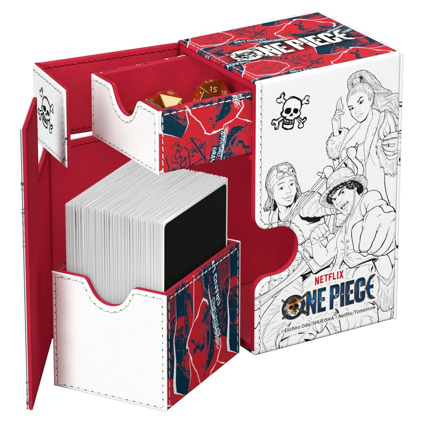 Ultimate Guard: Netflix One Piece Flip N Tray 80+ Xenoskin (Sketch)