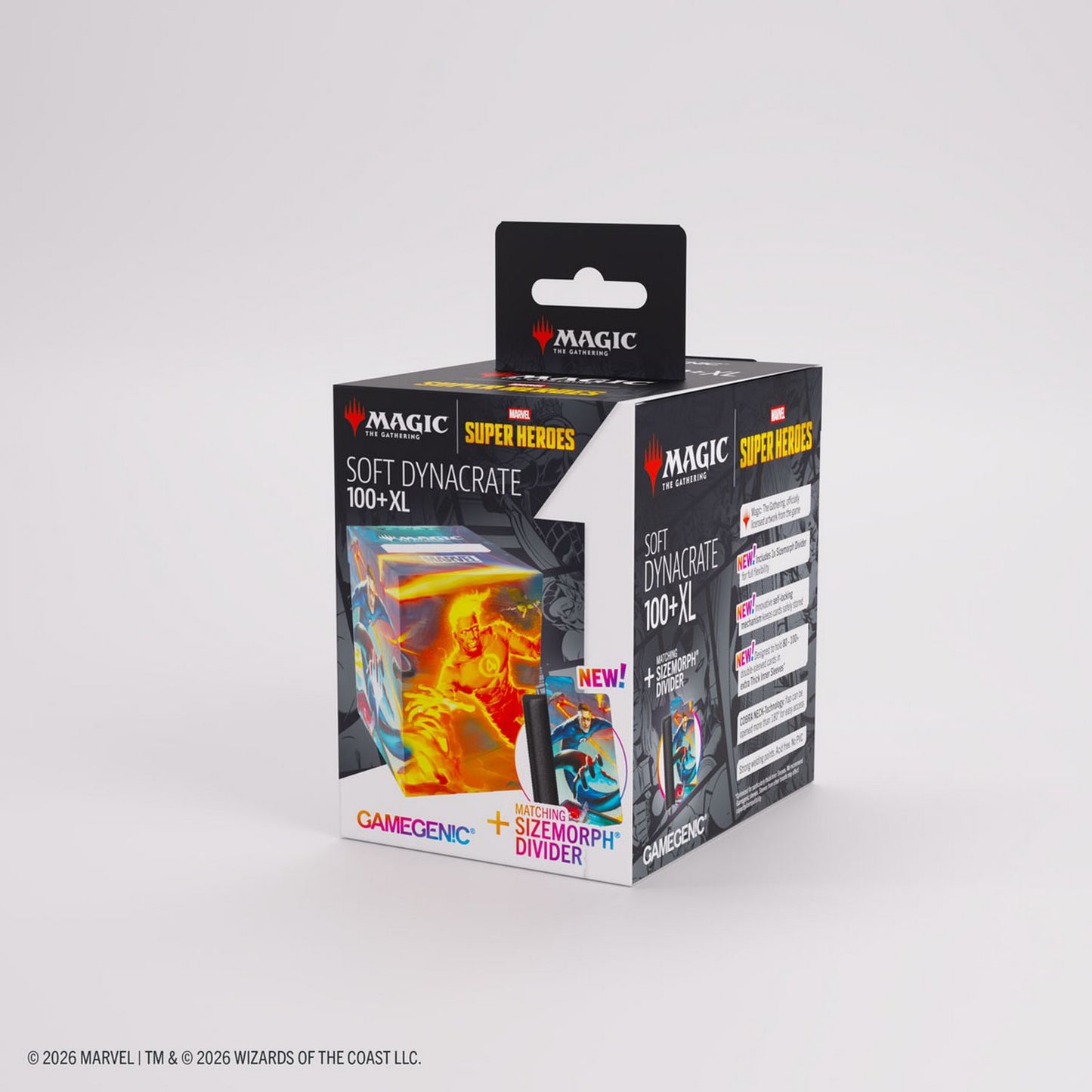 Gamegenic: Magic the Gathering | Marvel Super Heroes Soft Dynacrate 100+ XL (Fantastic Four Unleashed)