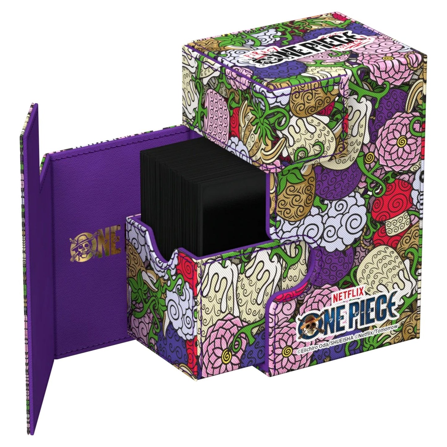 Ultimate Guard: Netflix One Piece Flip N Tray 80+ Xenoskin (Devil Fruits)