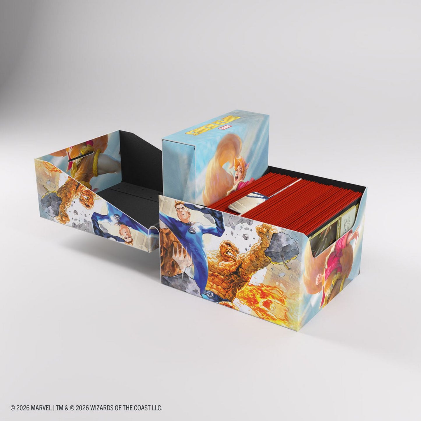 Gamegenic: Magic the Gathering | Marvel Super Heroes Soft Crate 100+ XL Sideloading (The Fantastic Four/Go Nuts!)