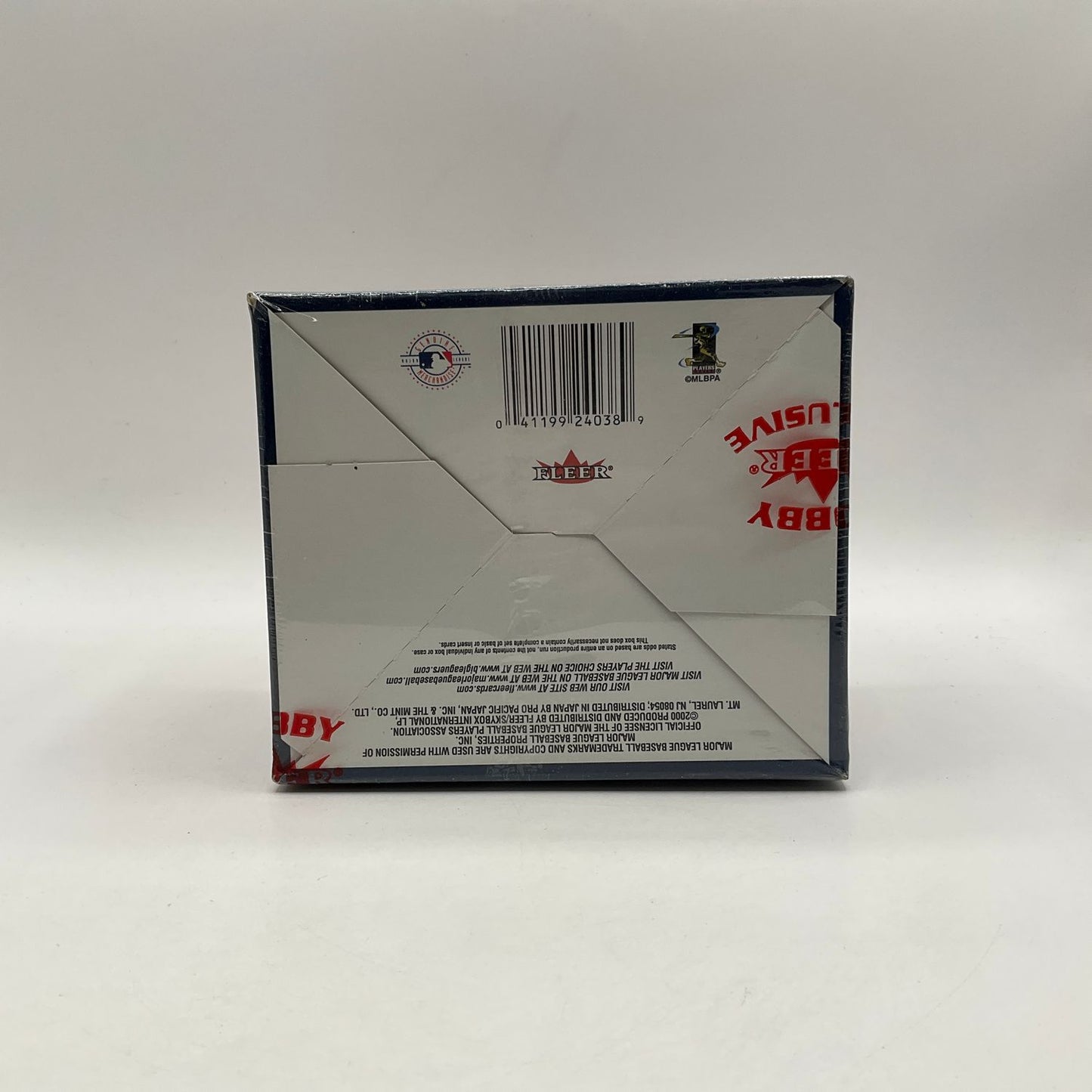 2000 Fleer Showcase Baseball Hobby Box