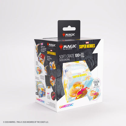 Gamegenic: Magic the Gathering | Marvel Super Heroes Soft Crate 100+ XL Sideloading (The Fantastic Four/Go Nuts!)