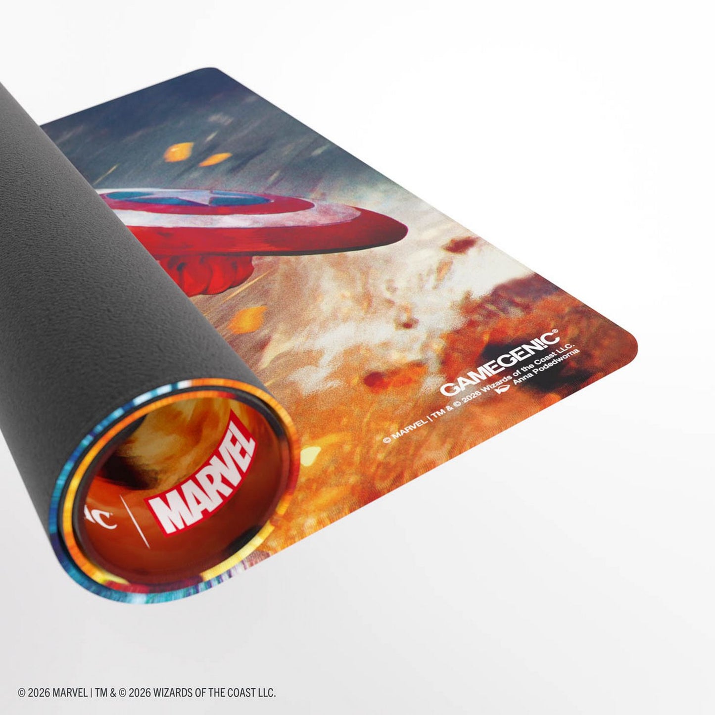 Gamegenic: Magic the Gathering | Marvel Super Heroes Prime Playmat (Captain America, Super-Soldier)