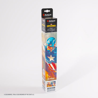 Gamegenic: Magic the Gathering | Marvel Super Heroes Prime Playmat (Captain America, Super-Soldier)