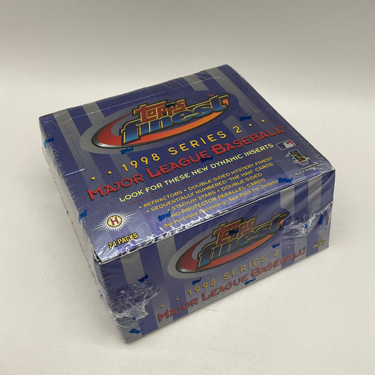 1998 Topps Finest Series 2 Baseball Hobby Box