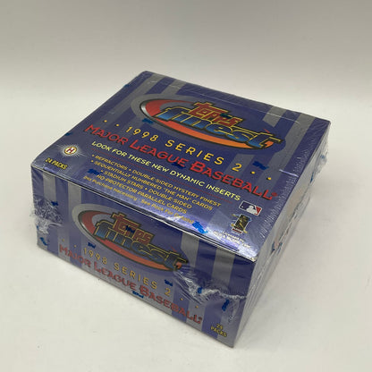 1998 Topps Finest Series 2 Baseball Hobby Box