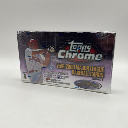 2000 Topps Chrome Series 1 Baseball Hobby Box