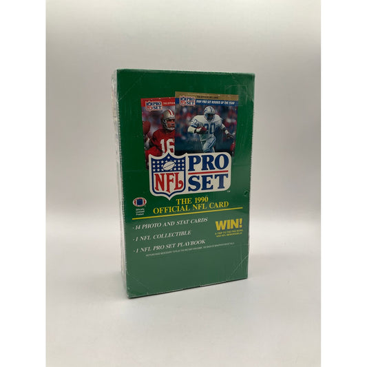 1990 Pro Set Football Hobby Box