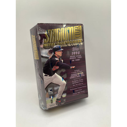 1998 Topps Stadium Club Series 2 Baseball Hobby Box
