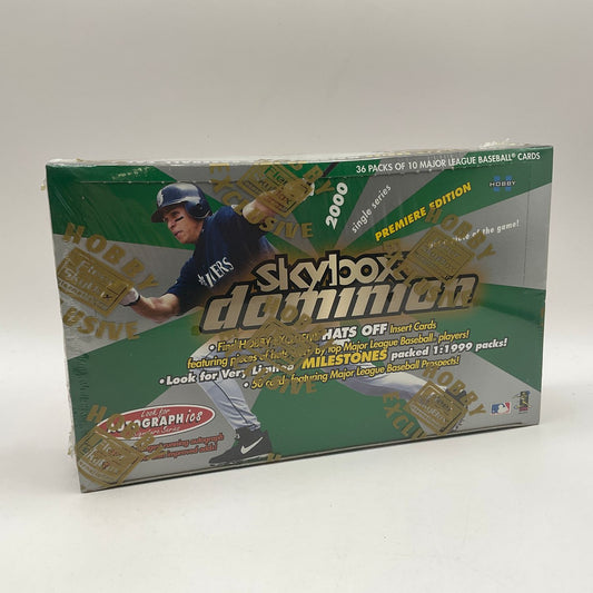 2000 Skybox Dominion Baseball Hobby Box