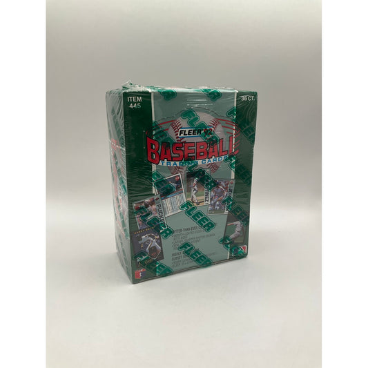 1992 Fleer Baseball Hobby Box