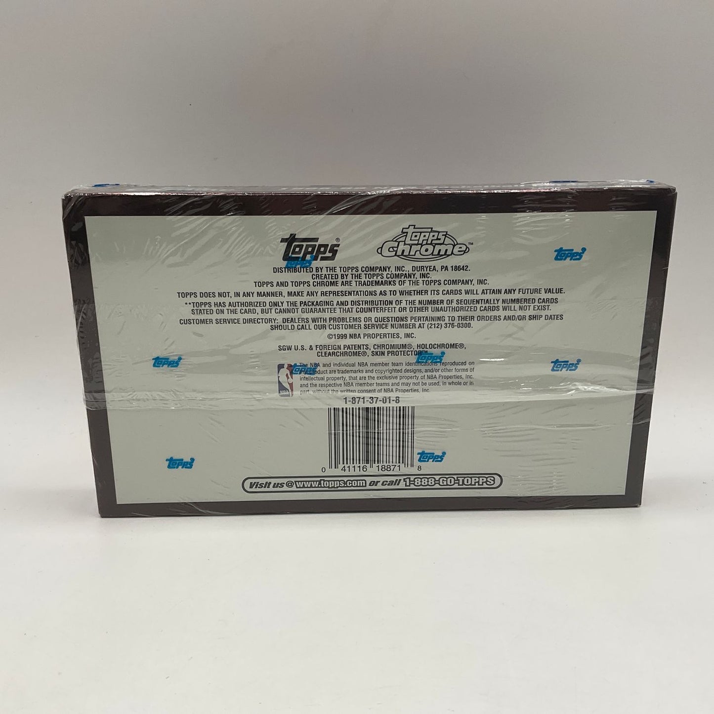1998-99 Topps Chrome Basketball Hobby Box