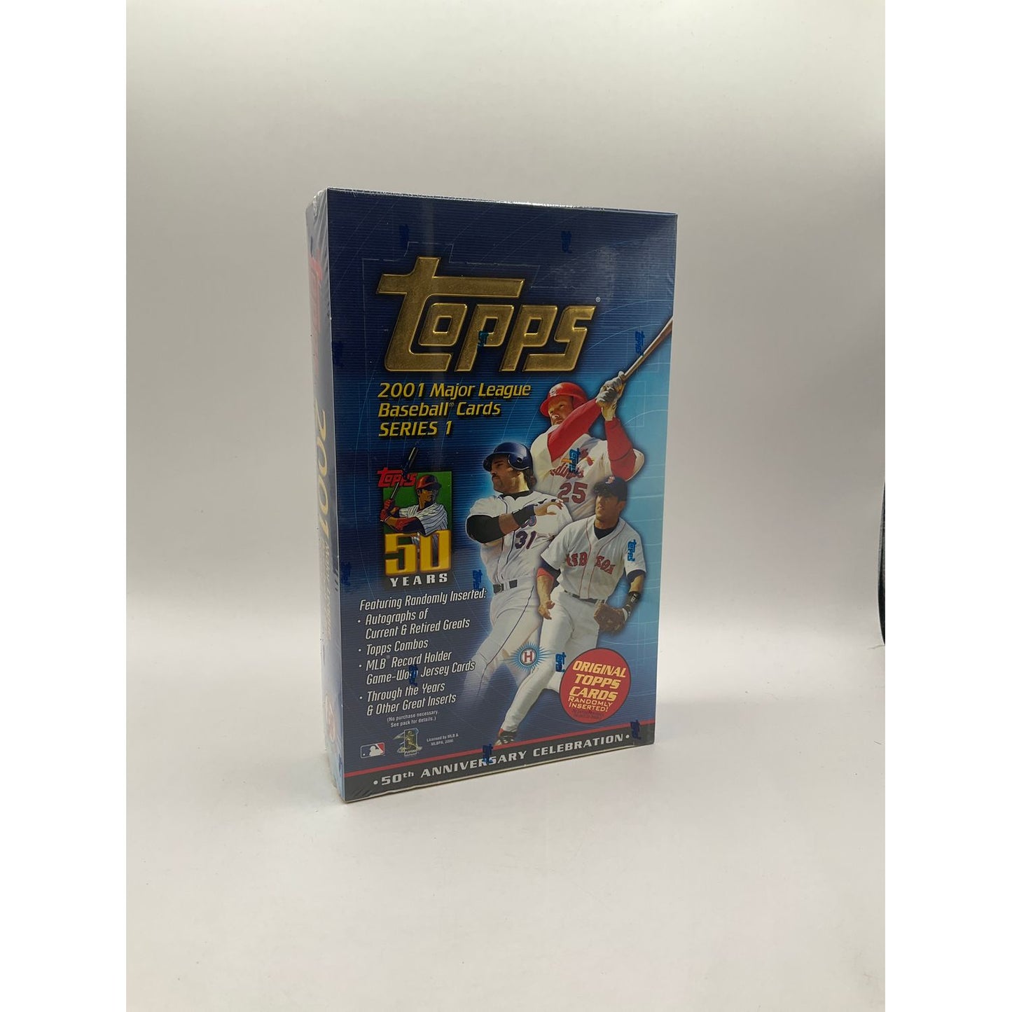 2001 Topps Series 1 Baseball Hobby Box