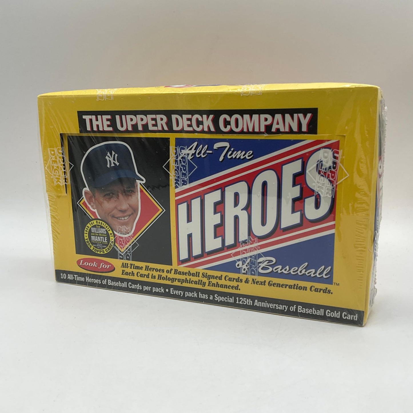 1994 Upper Deck All-Time Heroes of Baseball Hobby Box