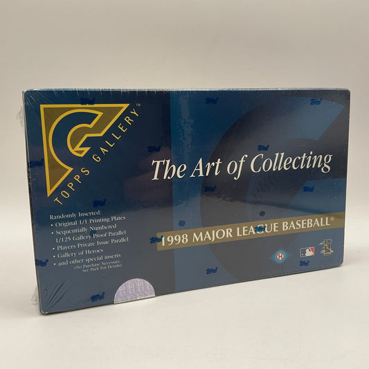 1998 Topps Gallery Baseball Hobby Box