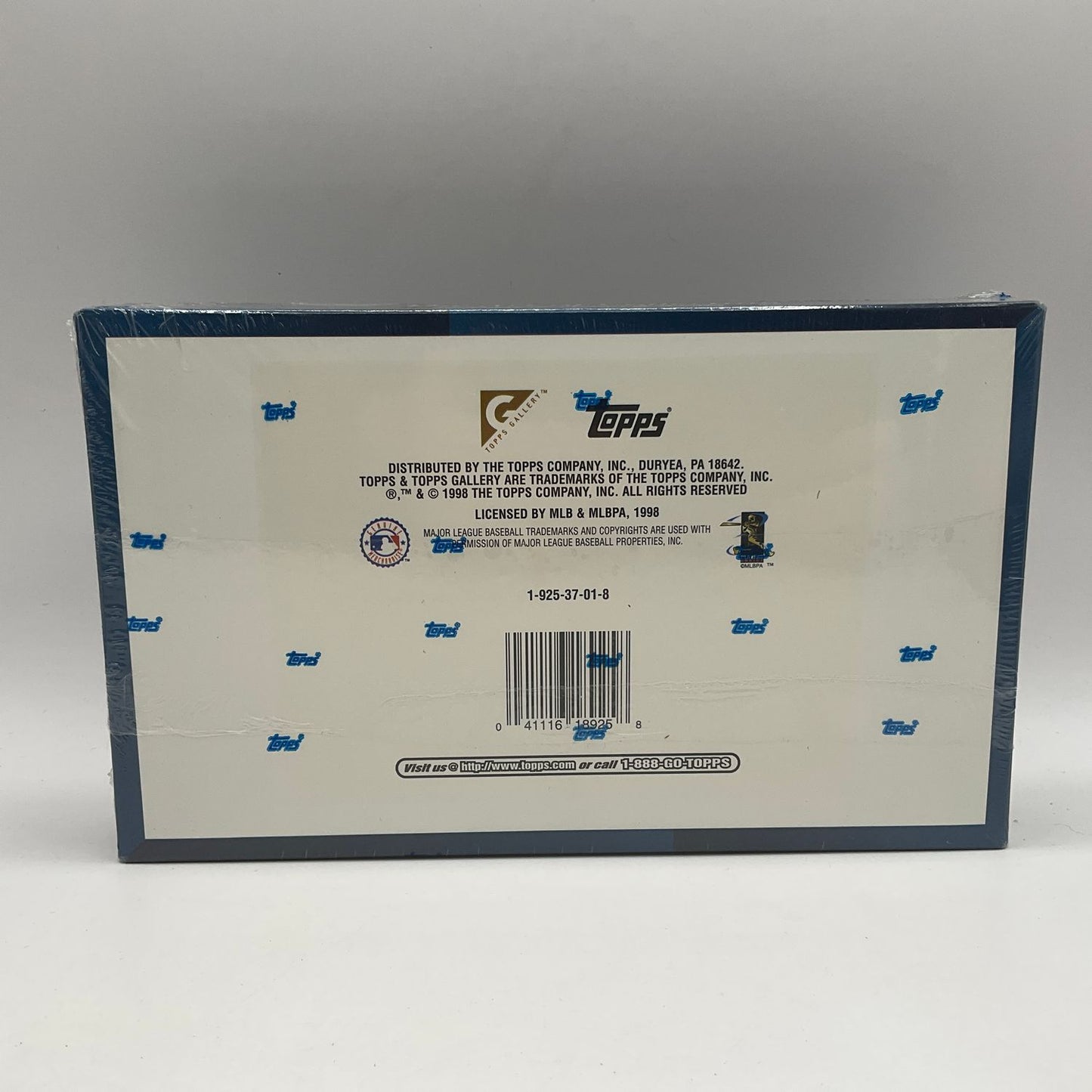 1998 Topps Gallery Baseball Hobby Box