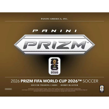 2026 Panini Prizm FIFA World Cup Soccer Hobby Blaster Box
