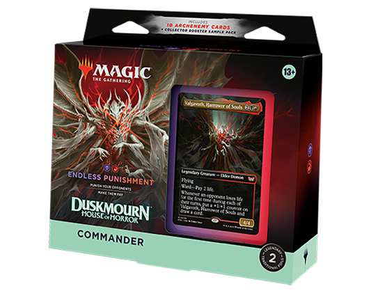Magic the Gathering: Duskmourn House of Horrors Commander Deck - Endless Punishment