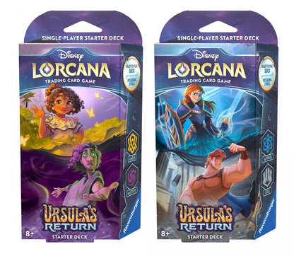Disney Lorcana: Ursula's Return Starter Deck (Set of 2)